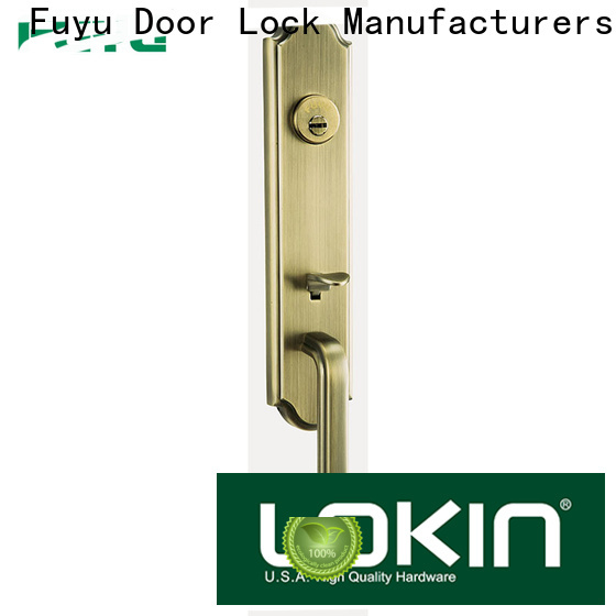 FUYU main zinc alloy lock with latch for entry door