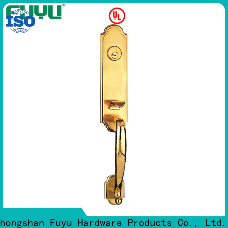FUYU trim zinc alloy door lock with latch for indoor