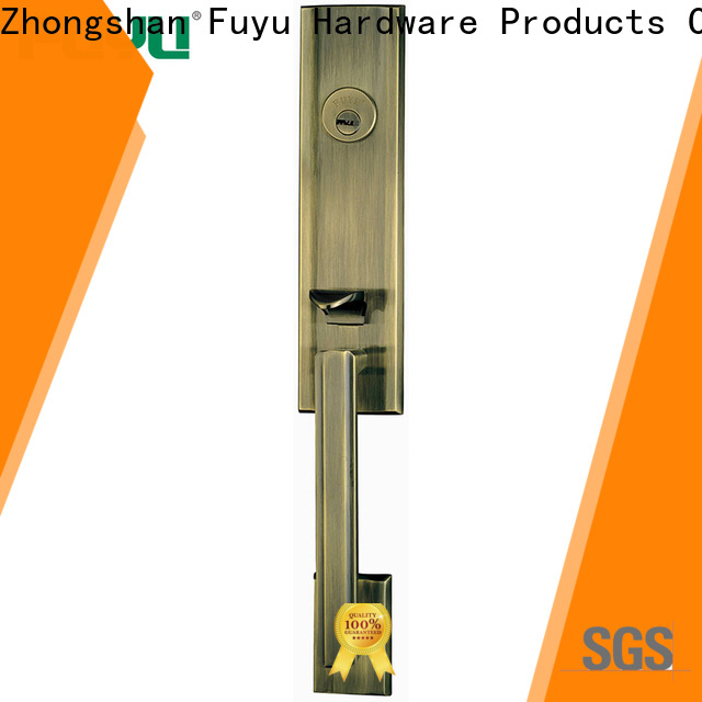 FUYU zinc zinc alloy door lock wholesale on sale for entry door