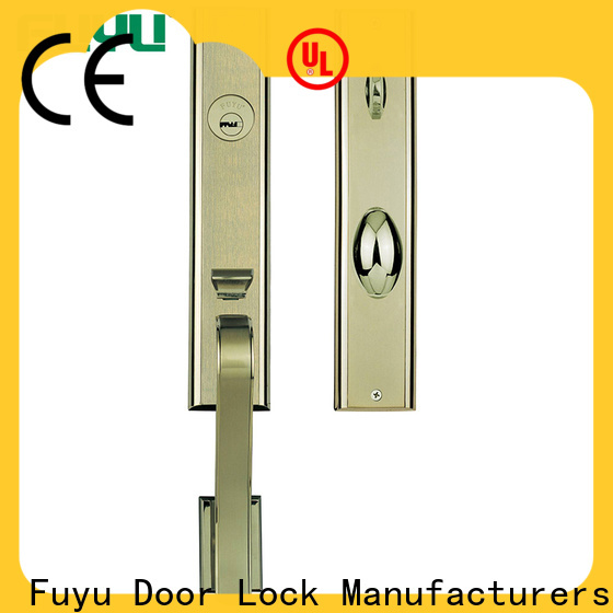FUYU front zinc alloy mortise handle door lock on sale for entry door