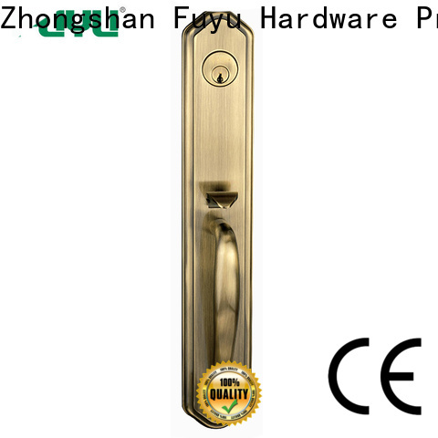 FUYU quality zinc alloy door lock for timber door on sale for shop