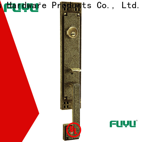 FUYU quality grip handle door lock for sale for wooden door