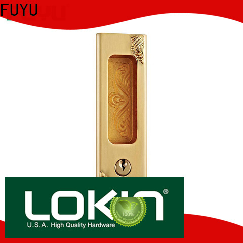 FUYU high security aluminium sliding door locks manufacturer for shop