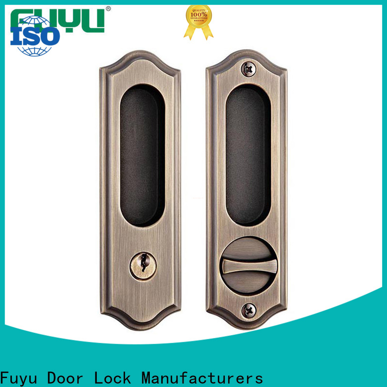 FUYU door lock for sliding door supplier for shop