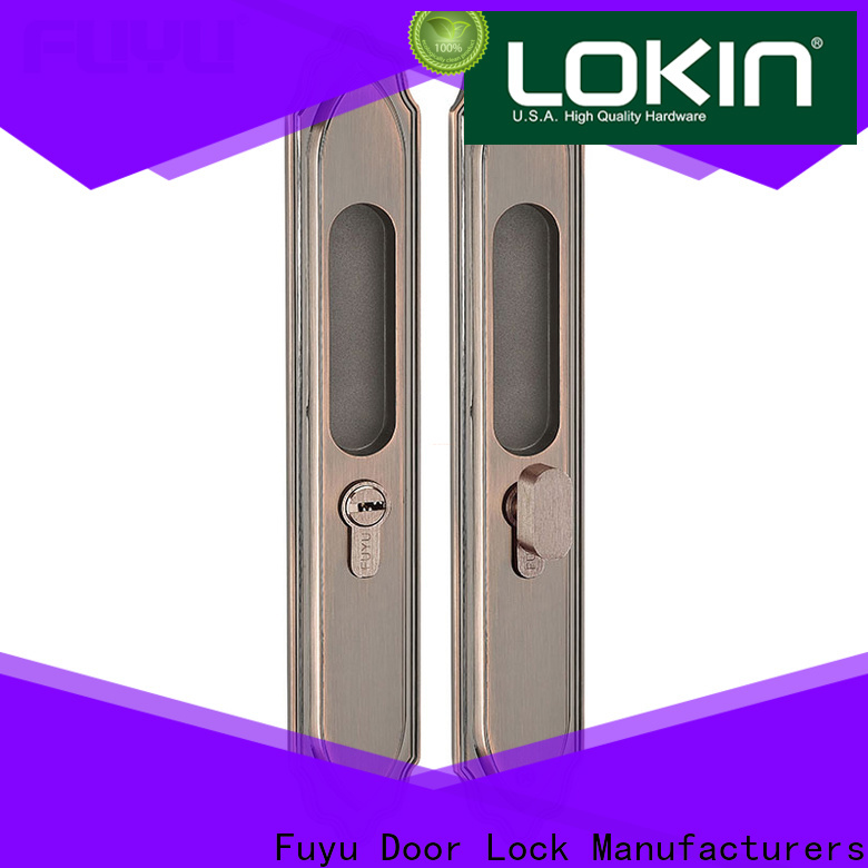FUYU online zinc alloy door lock for wood door on sale for mall