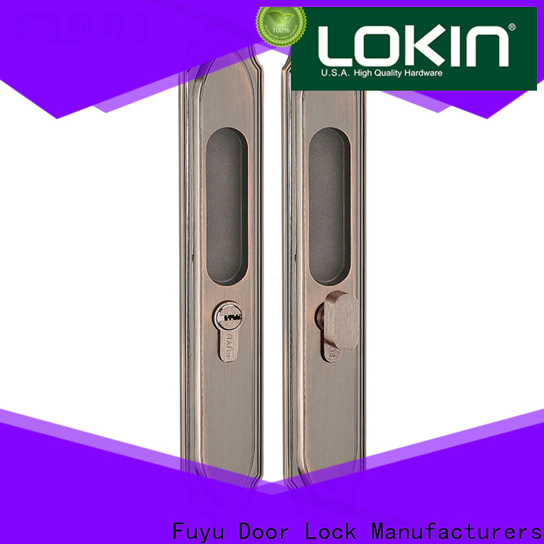 FUYU online zinc alloy door lock for wood door on sale for mall