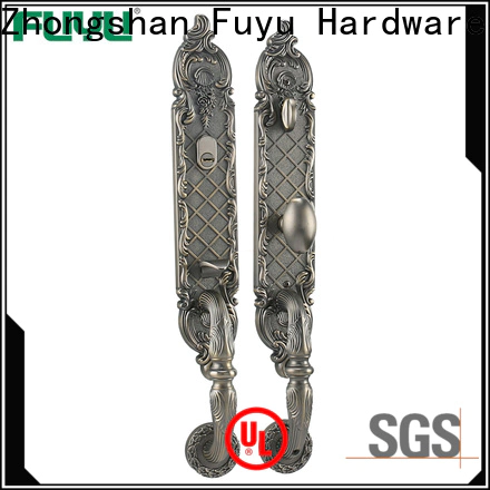 FUYU online zinc alloy handle door lock on sale for mall