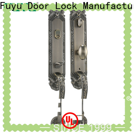 FUYU residence customized zinc alloy door lock meet your demands for mall