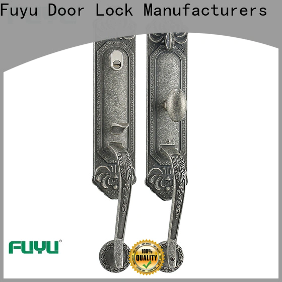 FUYU online simple door lock with latch for mall