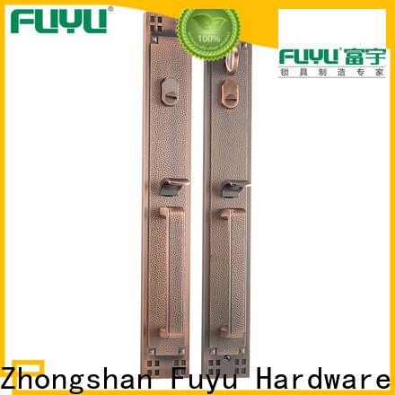 FUYU oem grip handle door lock manufacturer for entry door