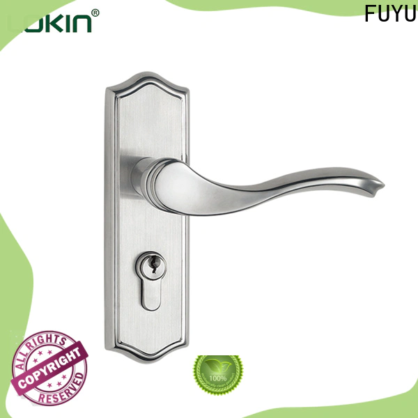 FUYU ss customized stainless steel door lock on sale for home