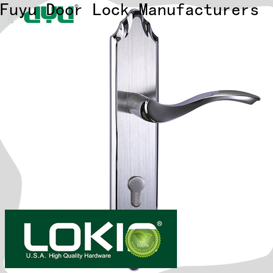FUYU high security mortise entry lock set with international standard for wooden door