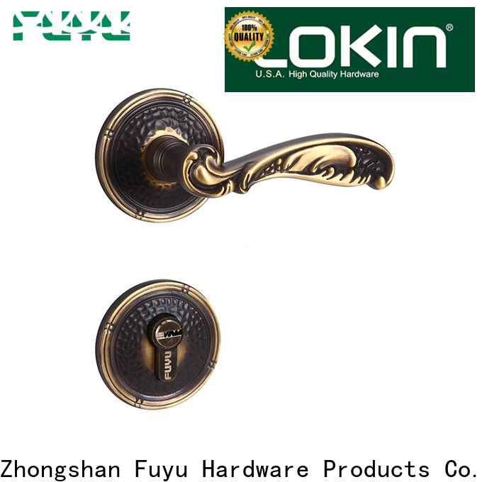 FUYU handle flush door lock on sale for home