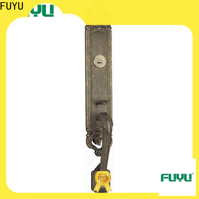 FUYU key customized zinc alloy door lock on sale for entry door