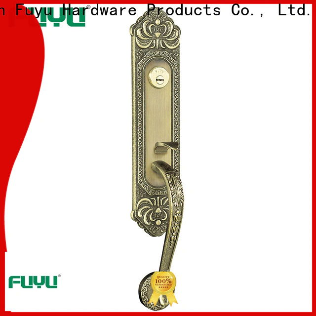 FUYU solid zinc alloy door lock for timber door meet your demands for indoor