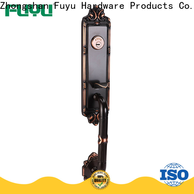 FUYU grip handle door lock supplier for mall