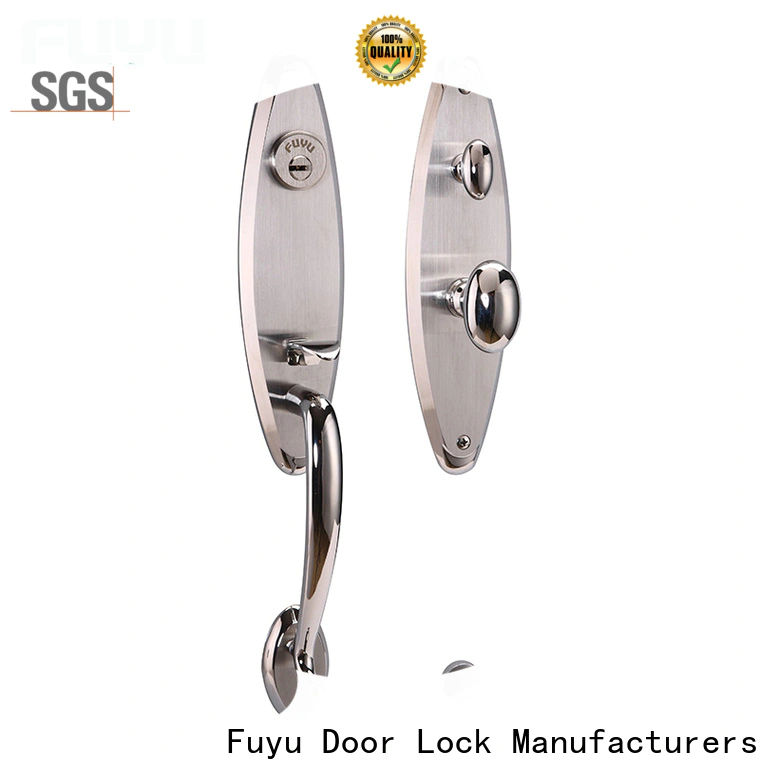 FUYU custom grip handle door lock supplier for mall
