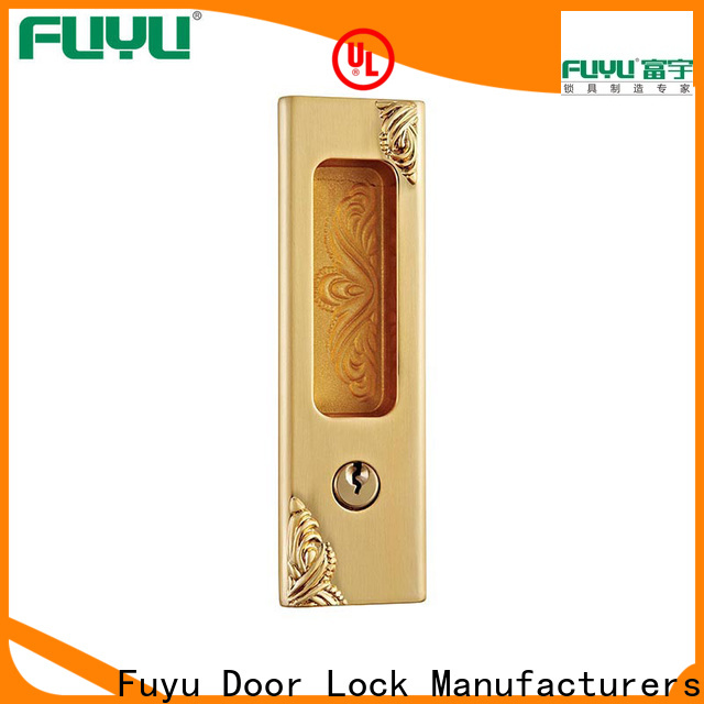 high security sliding door handle with lock supplier for mall