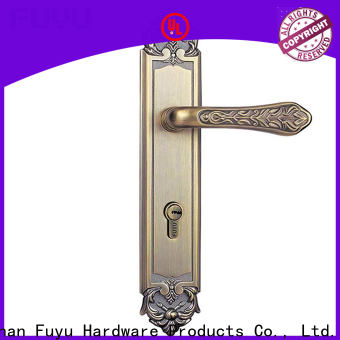 FUYU mortise type lock with international standard for wooden door