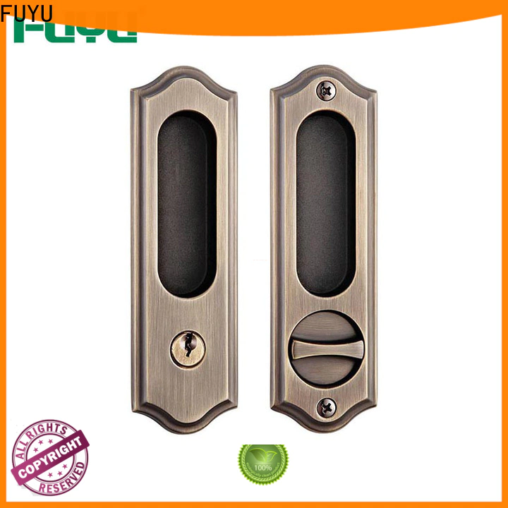 FUYU high quality heavy duty sliding door lock supplier for home
