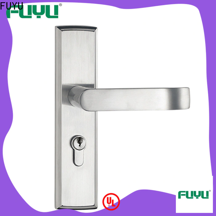 oem stainless steel sliding door lock stainless with international standard for shop