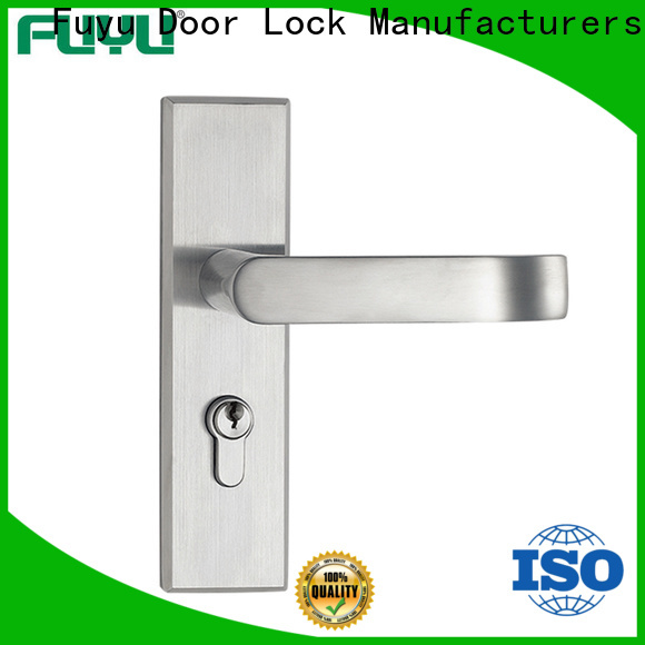 FUYU wholesale mortise door lock set on sale for shop
