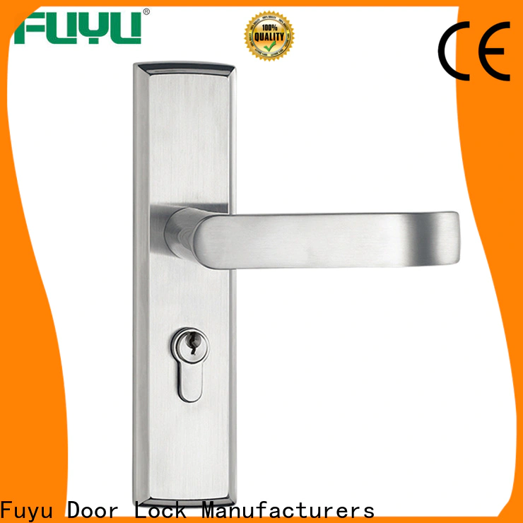 FUYU custom main door locks with international standard for shop