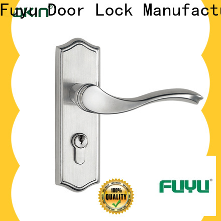 FUYU handle steel door locks on sale for home
