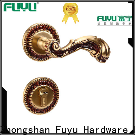 FUYU custom rosette lock manufacturer for entry door
