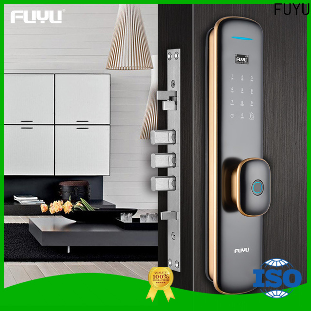 FUYU custom biometric fingerprint door lock on sale for residential