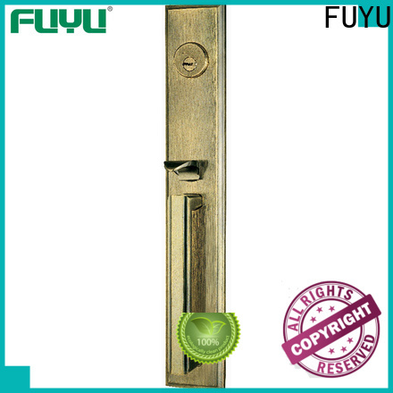 FUYU plate zinc alloy mortise door lock meet your demands for indoor
