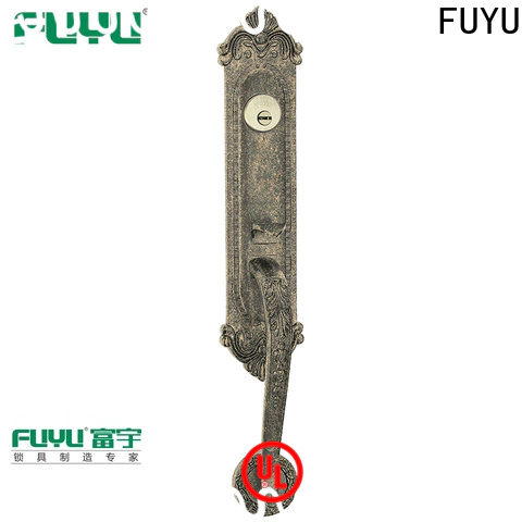 FUYU chinese american style zinc alloy door lock on sale for entry door