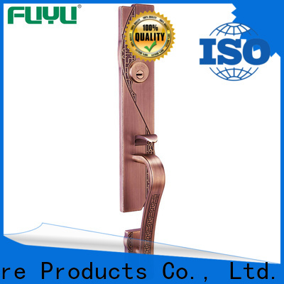 FUYU color zinc alloy entry door lock with latch for shop