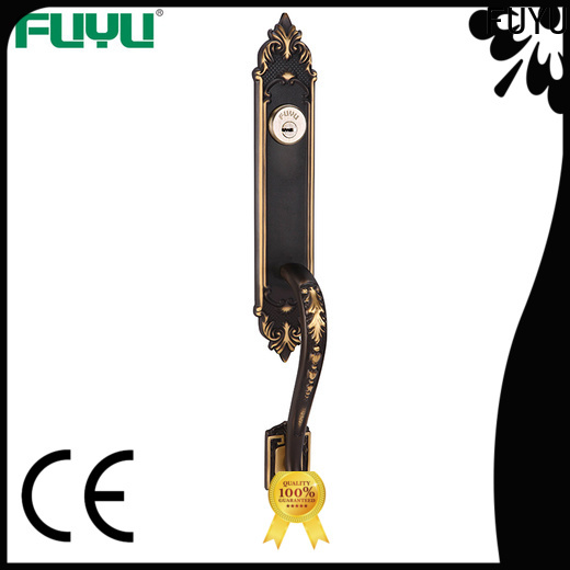 FUYU high -tech wholesale brass door lock on sale for shop