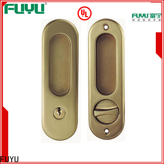 FUYU install anti-theft zinc alloy door lock on sale for entry door