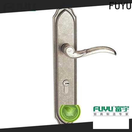 FUYU profile zinc alloy handle door lock on sale for shop