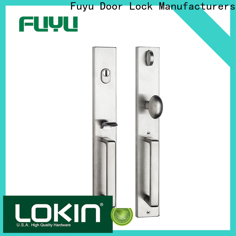 FUYU custom grip handle door lock supplier for shop