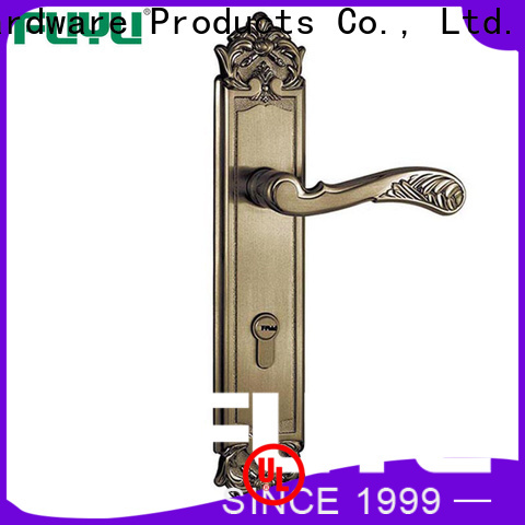 FUYU mortise handle lock with international standard for mall