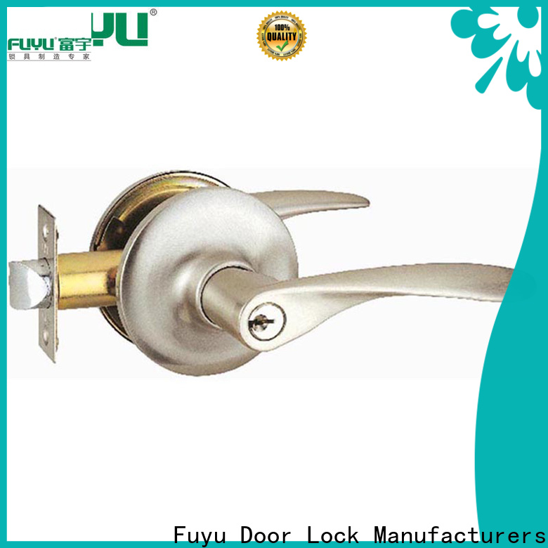 high security zinc alloy door lock for timber door residence with latch for shop