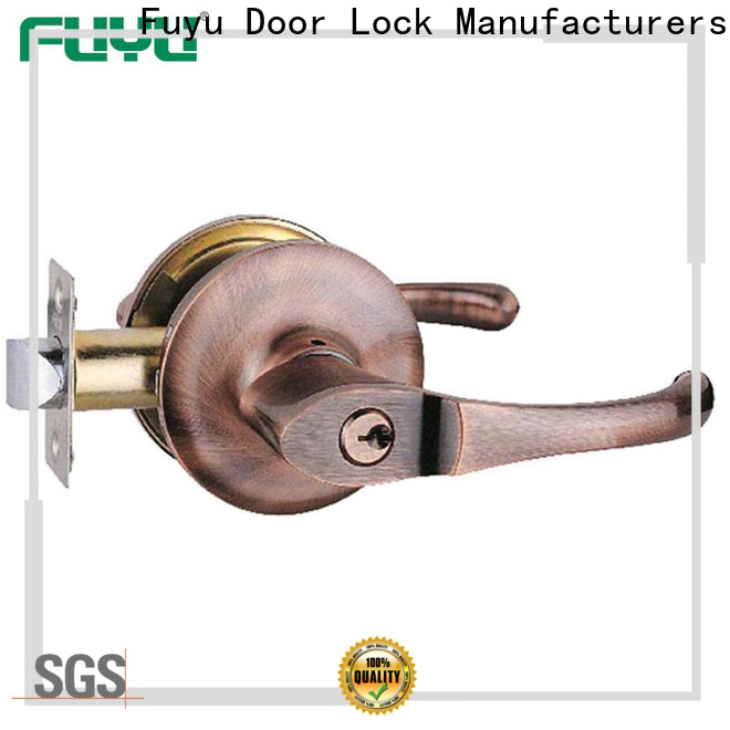 FUYU steel door lock design meet your demands for mall