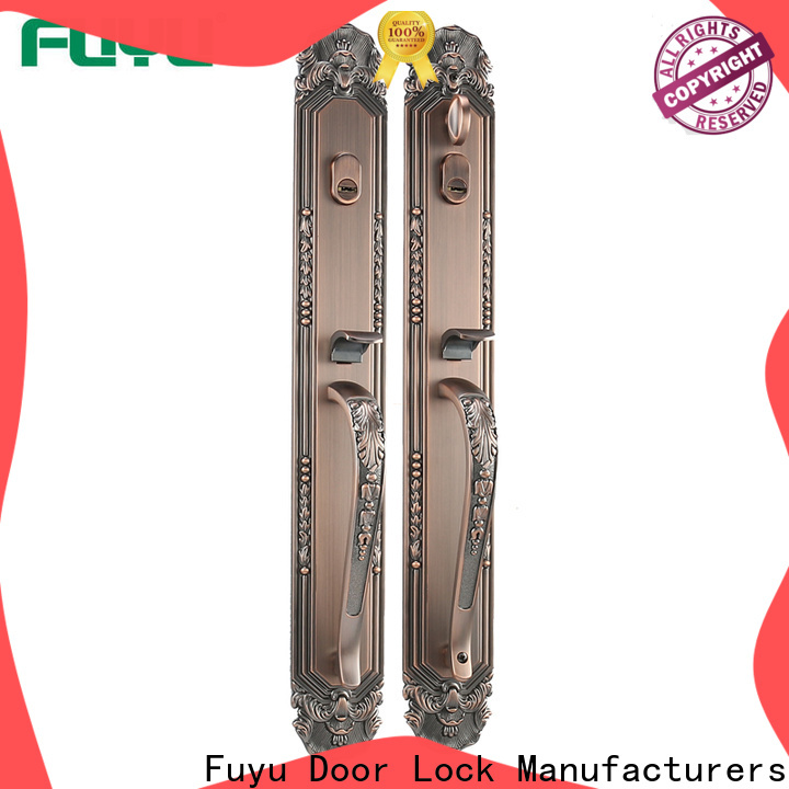 FUYU custom zinc alloy door lock for metal door on sale for indoor