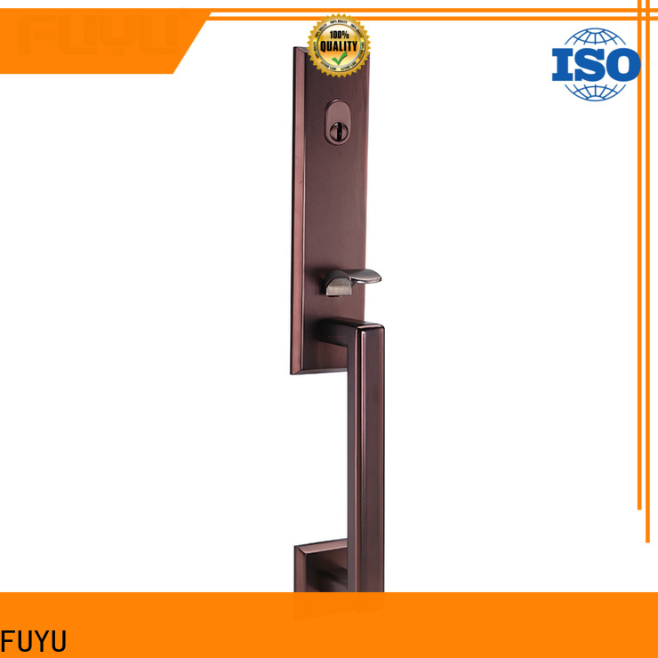 FUYU oem grip handle door lock for sale for wooden door
