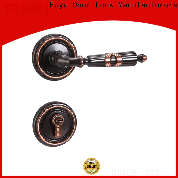 FUYU quality bronze door lock meet your demands for mall