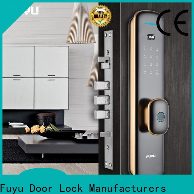 FUYU fingerprint access door lock manufacturer for mall
