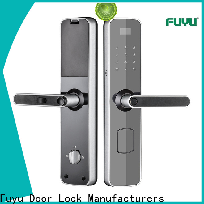 FUYU fingerprint house door lock with international standard for home