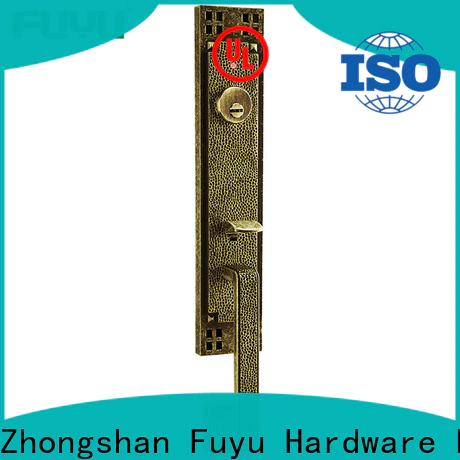 FUYU durable zinc alloy door lock for timber door with latch for indoor