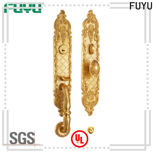 quality brass door lock single with latch for shop