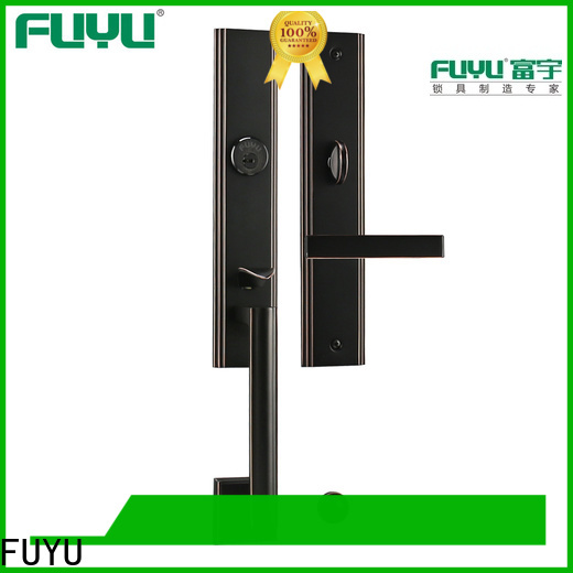 FUYU home mortise lock brass with latch for mall