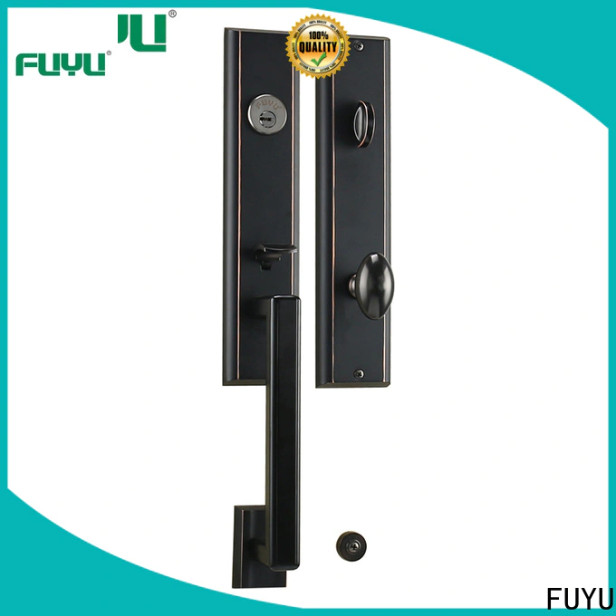 FUYU chinese anti-theft zinc alloy door lock with latch for indoor
