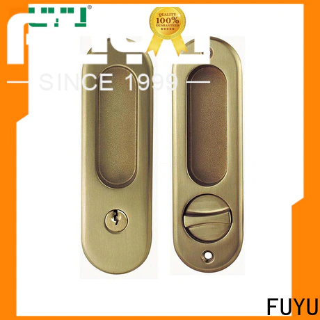 FUYU slide door lock manufacturer for mall